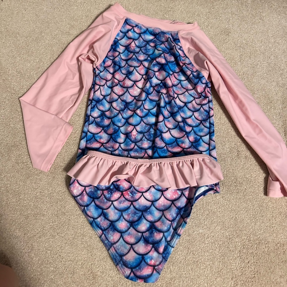 Girls mermaid swimsuit size 9-10